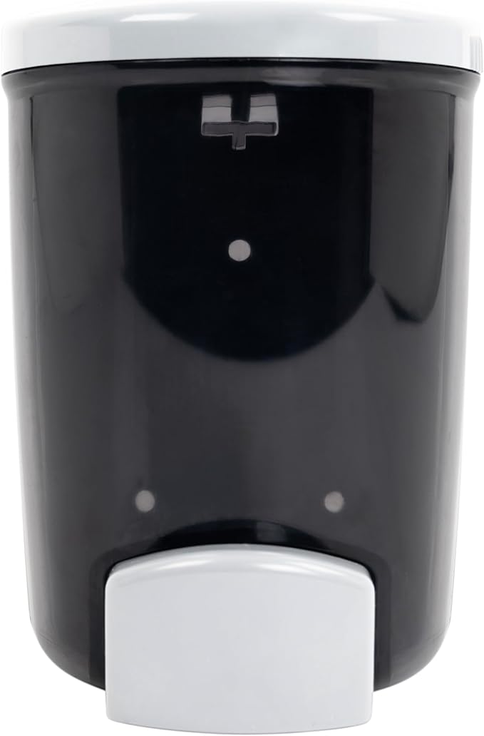 PolyJohn PSD1-1001: Wall-Mounted Liquid Hand Soap & Sanitizer Dispenser - Made in USA, Leakproof, Easy Install, UV Fade Resistant, Durable, Accepts Any Generic soap or Alcohol Based sanitizer