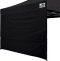 Eurmax USA Instant Canopy SunWall Tent Sidewalls for 10x10 Pop Up Canopy Tent,1 Pack Sidewall Only (Black)