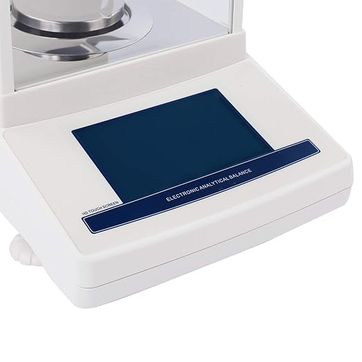 U.S. Solid 0.1mg Analytical Balance, 220g x 0.0001g Touch Panel Lab Scale, Auto Internal Calibration, RS232, Piece Counting, Percent Weighing, Adjustable Stability & Display Speed, g, oz, ct, mg