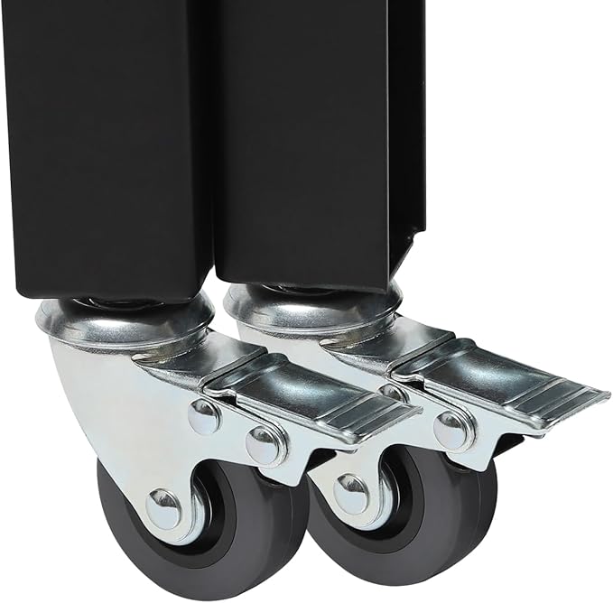 Double Folding Security Gate 5.25' H x 9.84' W Iron Accordion Security Gate Flexible Expanding Security Gate 360° Rolling Barricade Scissor Door with Padlock for Entry Security, Garage, Warehouse