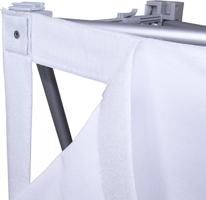 Vispronet Pop-Up Tension Fabric Trade Show Display Booth Frames (14.8ft x 7.4ft)