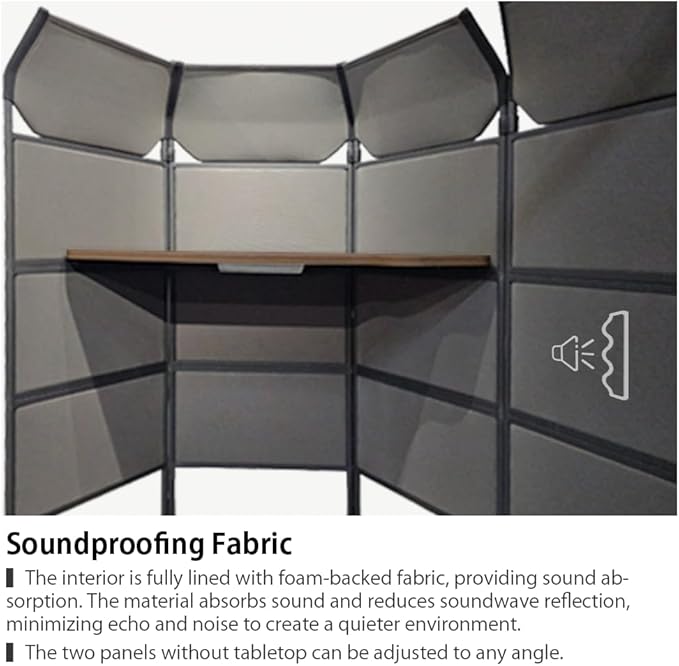 Work Booth, Private Workstation, Room Divider, Office Pod, Partition, Acoustic Booth, Office Desk, Office Room, Private Cubicle, Made in Taiwan