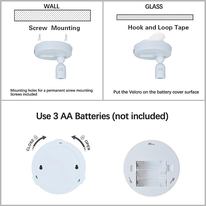 Picture Light Battery Operated, 3 Color Temperatures Picture Light with Remote, Indoor LED Spot Lights for Plants for Wall Frame Dartboard Art Painting Display Accent-White