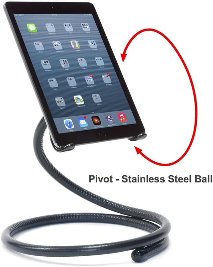 Thought Out Stabile Coil PRO - iPad Stand Flexible Gooseneck & Pivoting
