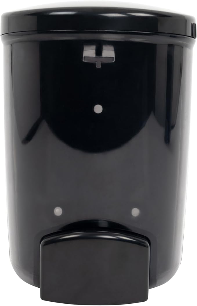 PolyJohn PSD1-1001: Wall-Mounted Liquid Hand Soap & Sanitizer Dispenser - Made in USA, Leakproof, Easy Install, UV Fade Resistant, Durable, Accepts Any Generic soap or Alcohol Based sanitizer