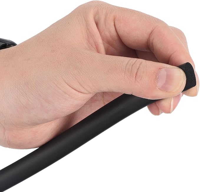 uxcell Foam Tubing for Handle Grip Support,8mm(5/16") ID 18mm(0.71") OD 0.3 Meter/1ft Length Black