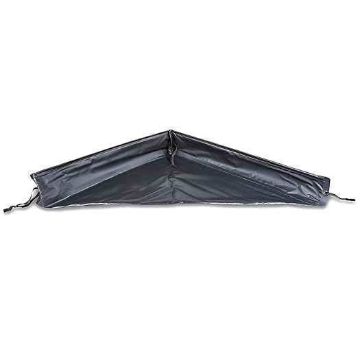Folding Duck Pond - Portable Spill Containment Go Berm - 18 oz PVC, 3’x3’x6” - Black