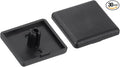 uxcell 30Pcs Extruded End Cap Nylon, 30x30mm T-Slot Aluminum Profile 3030 European Standard End Cap Extrusion Plug for Trolley, Fish Tank Rack, Storage Rack, Black