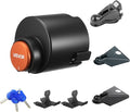 VEVOR Trailer Lock, Fits 2 & 2-5/16-Inch Straight Tongue Ball Couplers, Heavy Duty Hitch Lock with 3 Keys Secures Security Chains, Anti-Theft RV Trailer Tongue Locks for RV, Trailer, Boat