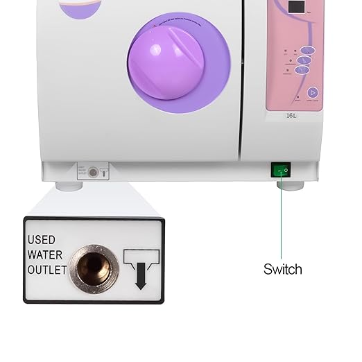 16L/18L/23L Benchtop Type Autoclave Class N Series Portable Lab Autoclave Steam Sterilizer (16L)
