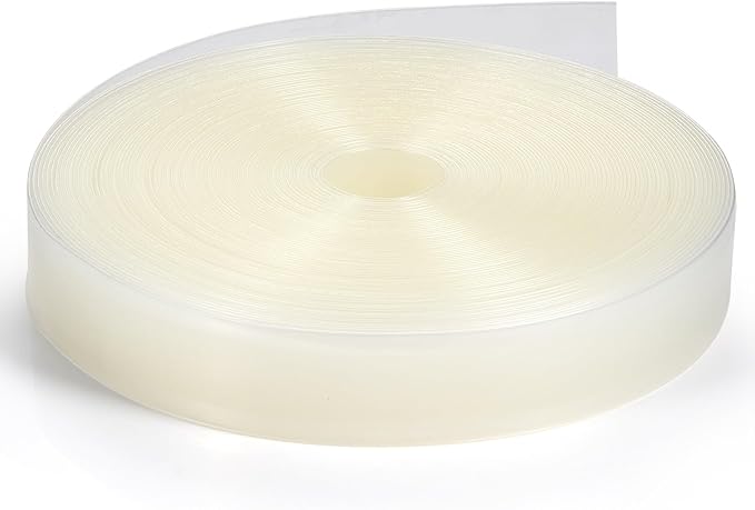 Chanzon Clear Polyolefin 2:1 Ratio Heat Shrink Tubing - 80ft Roll, 1/2" (12mm) Diameter - Superior Adhesive Quality