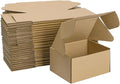 MEBRUDY 6x4x3 Inches Shipping Boxes Pack of 25, Small Corrugated Cardboard Box for Mailing Packing Literature Mailer