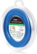 Chanzon 2:1 Ratio 5/32" (4mm) Heat Shrink Tubing 8Ft Roll (2.5M Total Length) Blue Polyolefin Sleeving Wrap Shrinking 2 to 1 1pcs