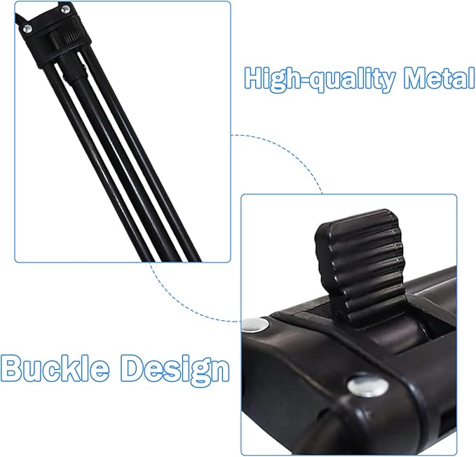 Garden Wagon Pull Handle, Camper Carts Grip for Outdoor Camping Trolley Replacement, Scalable, 1 Pcs
