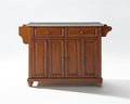 Kitchen Island with Stainless Steel Top - Spacious Cart with Drawers & Cabinets
