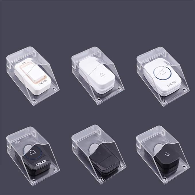 Waterproof Cover For Doorbell Door Button Transparent Button Transmitter