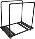 Chair and Table Dolly Folding Table Cart Table Cart with Heavy Duty Steel Folding Table Storage Rack Table Trolley Desk Dolly Folding Chair Dolly for Party 10 Tables Capacity,45.3 X 45.3 X 29.1
