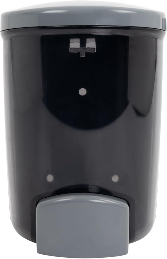 PolyJohn PSD1-1001: Wall-Mounted Liquid Hand Soap & Sanitizer Dispenser - Made in USA, Leakproof, Easy Install, UV Fade Resistant, Durable, Accepts Any Generic soap or Alcohol Based sanitizer