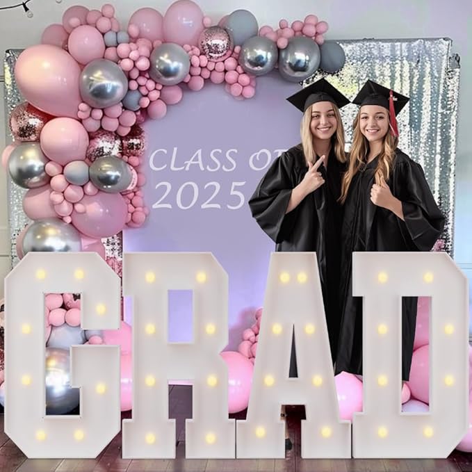 imprsv Marquee Light Up Letters, 3FT Block Marquee Letters for Birthday Baby Shower Party Backdrop Decor, Large Light Up Letters for Wedding Decorations Engagement Party Decorations, Letter G