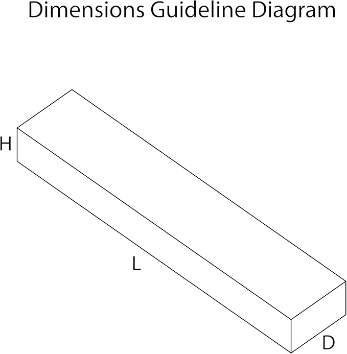 Urbandi Modern Floating Shelves 3 Inches Thick for Wall, Wide Shelves for Kitchen, Living Room, Bedroom, and Bathroom, Natural Pine Wood, Rustic Wooden Shelf, (Set of 2) (Aged Barrel, 48Lx3Hx8D)