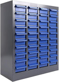 40 Drawers Parts Cabinet for Nuts, Bolts, Screws, Nut and Bolt Organizer with ABS Material Drawer, Bolt Bin Tool Storage Cabinet in Workshop, Garage, Office (40 Drawers)