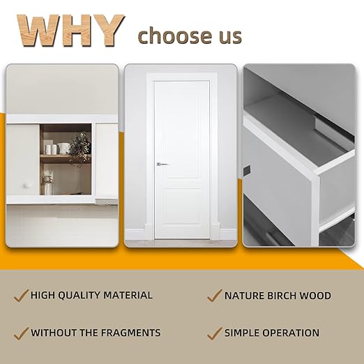 GSCIT Club White Edge Banding, 3/4 inch x 100ft Melamine Edge Banding with Hot Melt Adhesive Pre-glued Edge Banding Flexible Edging for Plywood Cabinet Furniture