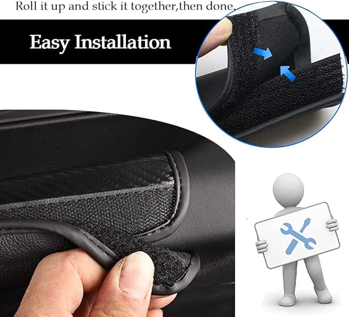 Car Grab Handle Cover,Soft Car Handle Protector,Car Grip Gloves,PU Leather Material,Interior Accessories for Most Cars,2Pcs