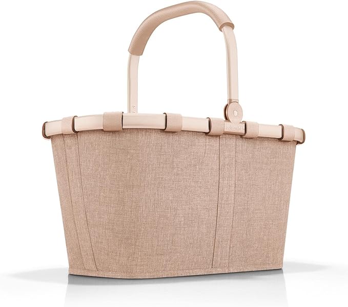 reisenthel carrybag twist coffee - Sturdy shopping basket with plenty of storage space and practical inner pocket - water-repellent