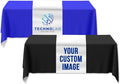Ships Next Day, Made in USA - Custom Table Runner with Business Logo - Events, Parties, Ceremonies - Personalized Kitchen Decor & Small Business Essentials (13"x72")