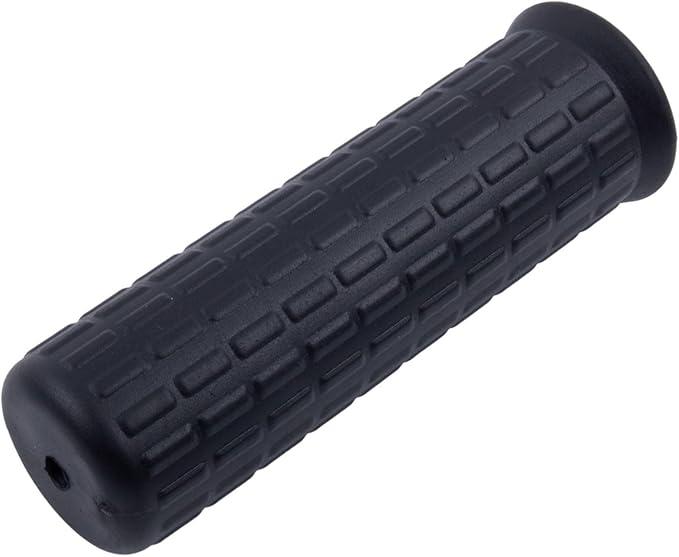 2Pcs Wheelbarrow Handle Covers 12-32mm Rubber Grip Sleeves Non Slip Garden Cart Handles Shock Absorption Black(122 x 30mm)
