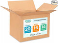 Large Shipping & Moving Boxes 20x16x14 inches (10-Pack) - Extra Strength 200 lb vs Regular - Corrugated Moving Boxes for USPS/UPS/FEDEX - Cardboard Moving Box - Box for Moving by IDL Packaging