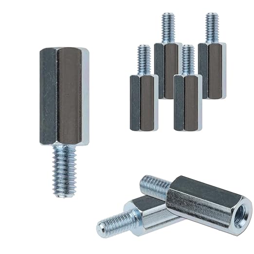 Kado Wall Mount Spacer Adapter Set for Desktop/Portable Monitor, 160pcs M4x14mm Hex Stainless Steel Standoff Spacer Screw Nut Bolt Motherboard Prototyping Accessories for PCB, Computer & Circuit Board
