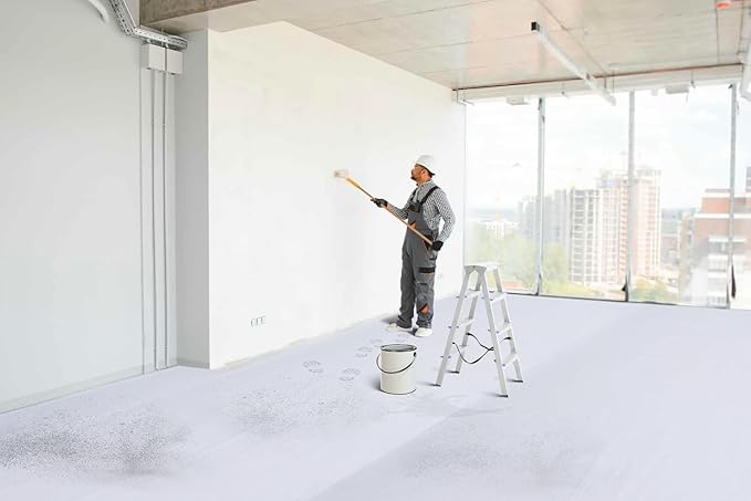 Temporary Floor Protection for Construction, Painting, Renovation, Protector Film for Hardwood Floors, Surface Carpet Protection Film, Tile&Hard Protection Covers 325 sqft (39" x 100'-Invory White)