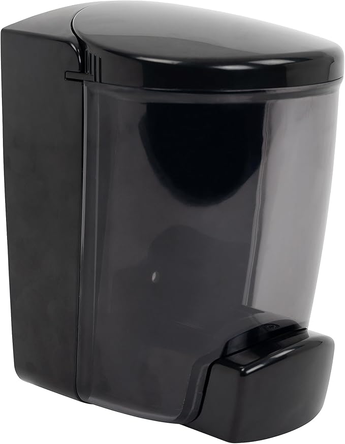 PolyJohn PSD1-1001: Wall-Mounted Liquid Hand Soap & Sanitizer Dispenser - Made in USA, Leakproof, Easy Install, UV Fade Resistant, Durable, Accepts Any Generic soap or Alcohol Based sanitizer