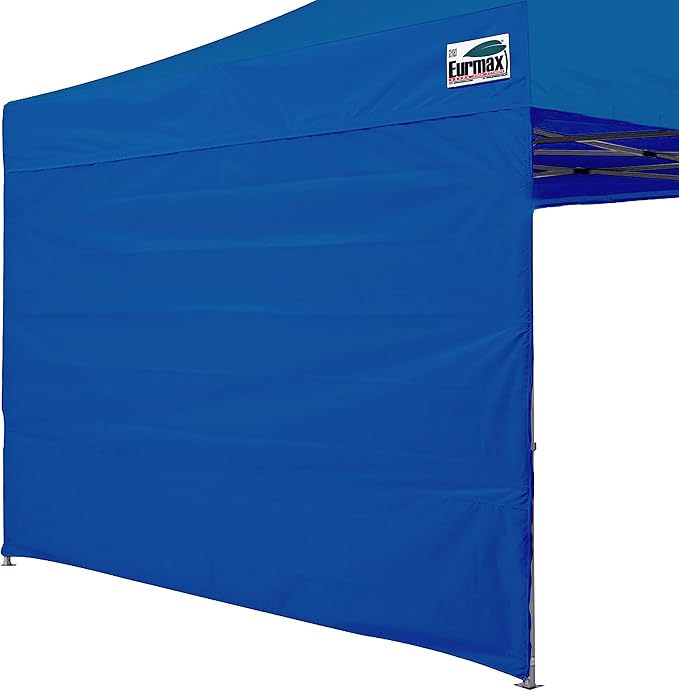 Eurmax USA Instant Canopy SunWall 10x10 Canopy Wall Sidewall Canopy Tent Sidewalls for Pop Up Canopy Tent,1 Pack Sidewall Only (Blue)