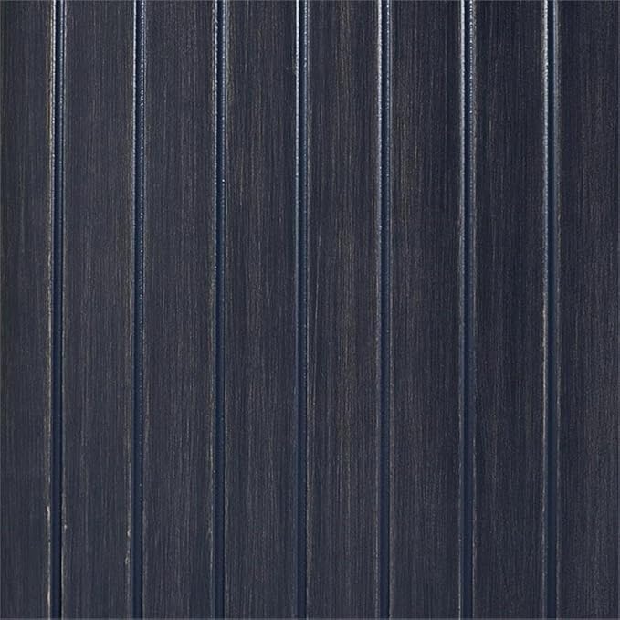 Pemberly Row Modern Wood 4 Hook Hall Tree in Distressed Navy
