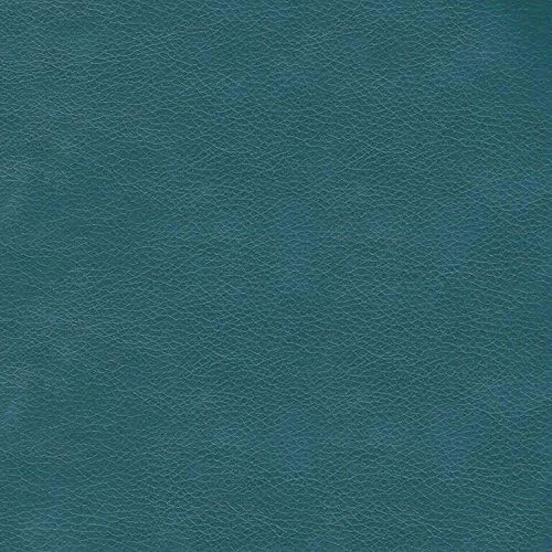 HomePop Round Leatherette Storage Ottoman with Lid, Teal
