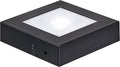 EUSTUMA LED Light Base Square Display Stand In A Variety of Colors,Lighted Up Stand Color Changing LED for 3D Glass Crystal Art,Holiday Party Decoration. (Small black, Small)