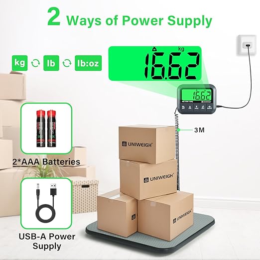 Digital Postal Scale 440lb,High Accuracy 0.35oz Shipping Scale for Packages with Hold/Tare/Count,Commercial Package Scale for Small Business,Postage Scales for Shipping Packages/Luggage,Grey