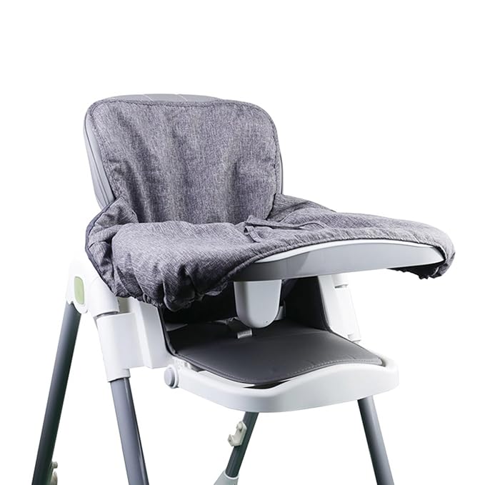 Foldable Portable Infant Shopping Cart Cover with 360 Protections for High Chairs and Restaurants Easy to Baby High Chair Replacement Part