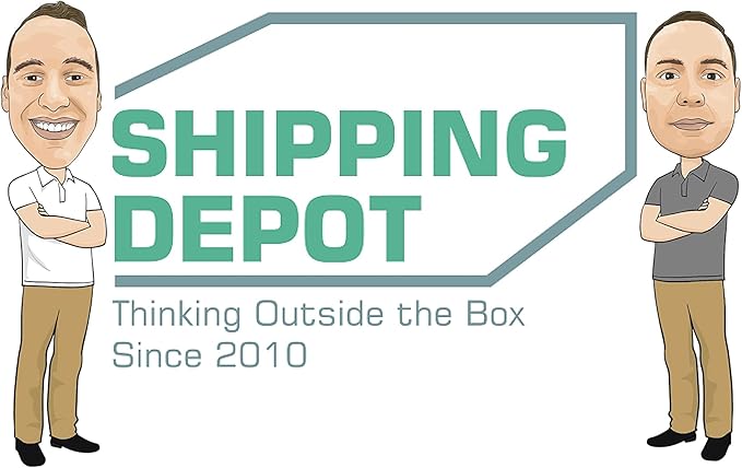 Secure Seal - 15x15x5 Pack of 25 Corrugated Cardboard Packing Shipping Mailing Moving Carton Boxes