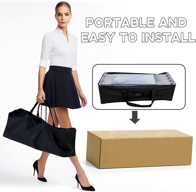 Customize Trade Show Fabric Pop Up Display Tension Fabric Banner Portable Aluminum Display Store Sign Holders Booth Holder Print and Frame Set 12.5×7.5 FT