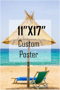 ZXDZSM Personalized Custom Canvas Poster(Unframe,11"X17"): Upload Your Image/Photo - Custom Personalized Photo to Poster Printing, Wall Art Prints ﻿