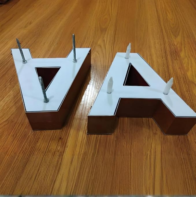 jimeiguang Custom LED Channel Letters Outdoor Waterproof Lighted Letter for Storefront Business Sign 12V Lighted Super Bright (8 letters)