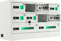 10 Slots Cell Mobile Phone Steel Locker with Combination Lock, Cellphone Charging Station with 3 in 1 Charging Ports for Most Phones, Cellphone Locker for Schools, Conference Rooms, and Offices