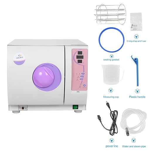 16L/18L/23L Benchtop Type Autoclave Class N Series Portable Lab Autoclave Steam Sterilizer (16L)