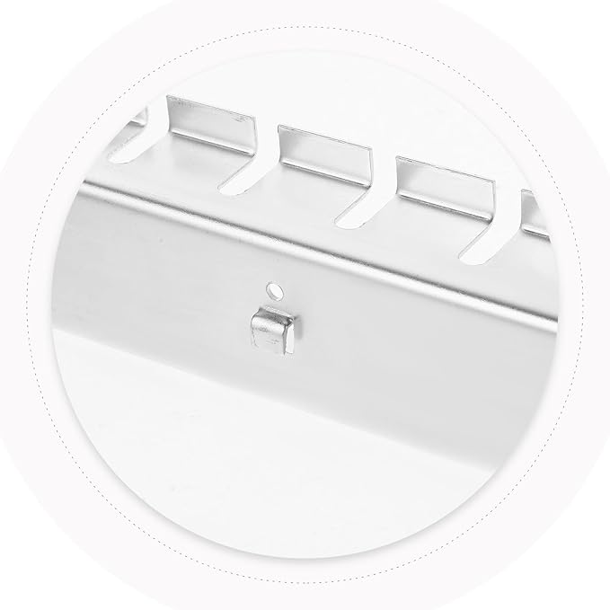 Pegboard Hanging Hook Tool Display Shelf Rack for Screwdriver Organizer Household Pegboard Rack for Wall-Mounted Tool Storage Easy to Install Hardware Hanging Hook for Home and