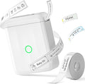 NIIMBOT D110 New Version Label Maker Machine with Tape, Handheld Bluetooth Label Printer, Mini Thermal Printer, Sticker Maker for Organizing Home Kitchen School,White