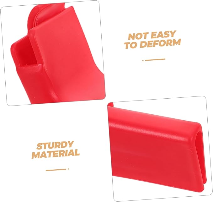 VICASKY 1 Pair Front Bumper Strip: Shopping Cart Frame Safety Edge Guard - Plastic Bumper Corner Protector with Collision-Proof for Store Supermarket