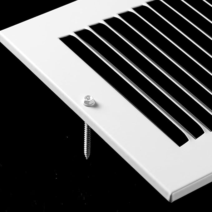 16x20 Return Air Grille(Duct Opening Size),Air Return Vent Cover,Flat Vent Cover,Rejillas De Aire Acondicionado Para Casa,Return Air Grilles,Outer Dimensions:17.75"Wx21.75"H(16"W x 20"H, Duct Opening)